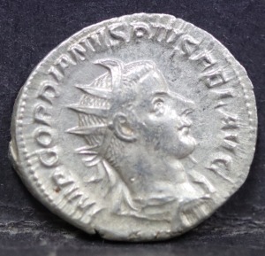 로마 238~249년 황제 고르디아누스 3세 (Marcus Antonius Gordianus Pius) 데나리온 은화