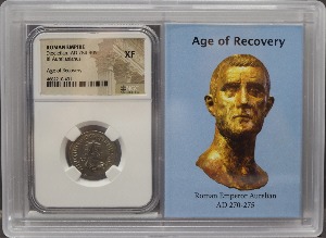 로마 284~305년 황제 디오클레티아누스 (Diocletianus) 눔무스 (Nummus) 은화 NGC XF 인증