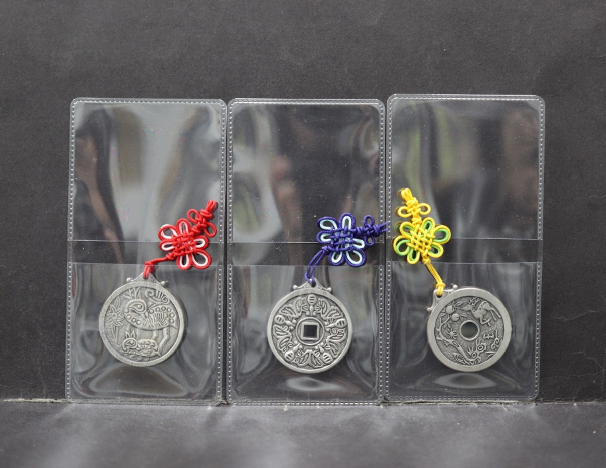 한국조폐공사 2010년 별전 시리즈 4차 - 만복래별전 (쌍록문 오복문 장명부귀금옥만당) 은메달 3종 세트